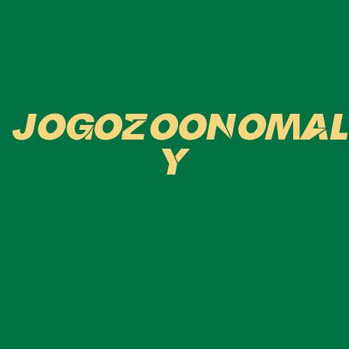 Logo da JOGOZOONOMALY